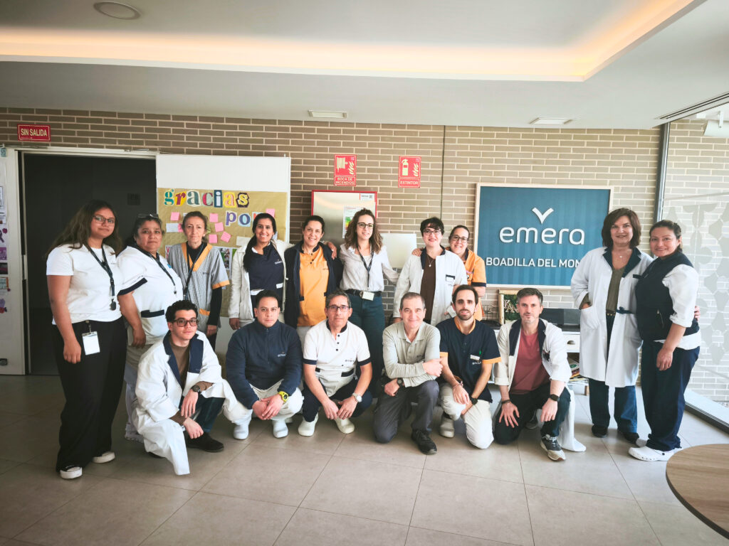 Todos los equipos que trabajan en Emera Boadilla del Monte y han conseguido la certificación